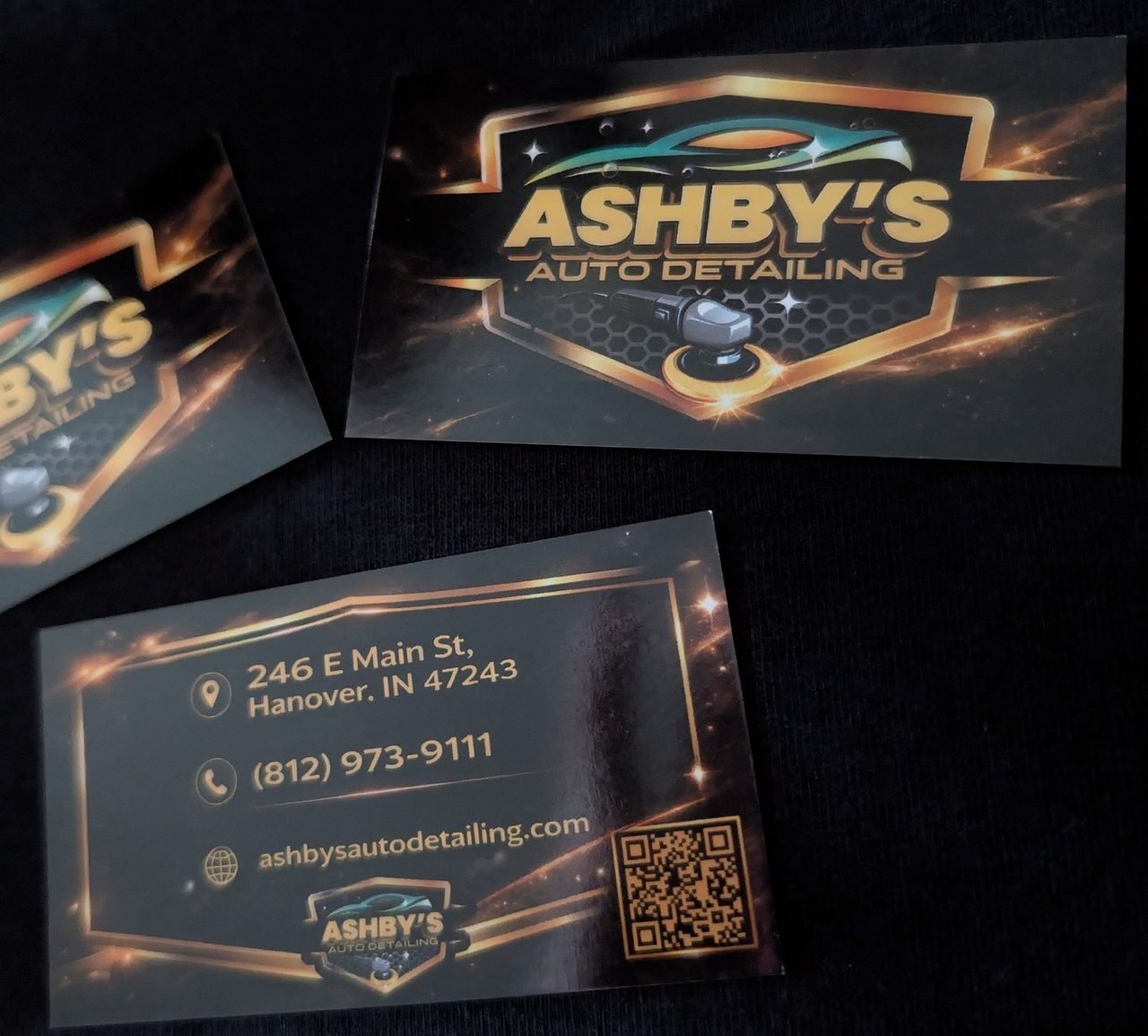 Ashby’s Auto Detailing cards